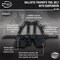 Deadon Tool Belt, Suspension Rig, Ballistic, 26", Ballistic Nylon, 19 Pockets DO-BSR - alternate 3